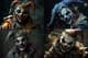 Sinister Jester Design - Dark Horror Character Art for Creative Storytelling and Visual Projects 4