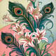 500+ Art Nouveau AI Prompts - Vintage Floral Design Inspirations for Creative Artists and Designers 2025 3