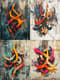 Yerevan Lines - Armenian Script Flow - Dynamic Calligraffiti Art for Urban Creatives and Cultural Branding 3