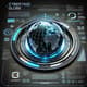 Cyber HUD Globe Futuristic Interface - Dynamic AI-Driven Motion Graphics Background for Tech and Sci-Fi Projects 5