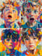 Bright Expressionistic Portrait of a Young Boy - Vibrant Expressionistic Portrait Art for Creative and Emotional Visual Projects 3