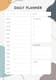 Abstract Neutral Planning Bundle - Minimalist Daily, Weekly & Monthly Organizer for Efficient Time Management 3