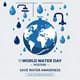 10 World Water Day Posters - Save Water Awareness Design Kit - Commercial-Grade Marketing Templates for Environmental Campaigns and Social Impact 3