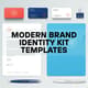 Modern Brand Identity Kit Templates - Streamlined Branding Solutions for Creative Professionals and Agencies 3