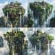 Skyfall Archipelago Floating Eden Concept - Immersive Environment Concept Art for Designers and Creators 4