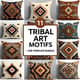 11 Tribal Art Motifs - CDR Template Bundle - Authentic Tribal Design Templates for Creative Projects and Brand Identity 5