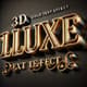 3D Luxe Gold Text Effect - Premium 3D Gold Typography Mockup for Designers and Creatives 4