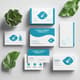 Cleaning Company Branding Set - Business Card & Stationery Template - Modern Commercial Design for Professional Cleaners and Office Branding 4