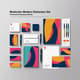 Multicolor Modern Stationery Set - Professional Business Identity Templates for Dynamic Branding and Office Use 4