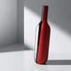 Red & Black Bottle Design - Modern 3D Printing Model for Creative Prototyping and Product Development 6