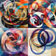 Kinetic Abstract Overlapping Circles - Dynamic Abstract Art for Creative Visual Projects and Modern Decor 4