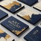 Art Gallery Artist Set - Business Card Template - Elegant Commercial Business Cards for Creative Professionals 3