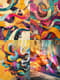 Fluid Wild Style Mural - Vibrant Wild Style Graffiti Art for Urban Creators and Street Culture Projects 4