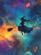 Wobblebroom - Witch's First Flight - Whimsical Cartoony Fantasy Art for Creative Storytelling and Visual Projects 5
