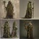 Grove Weaver - Druidic Garb Concept - Mystical Costume Concept Art for Fantasy Creators and Designers 3