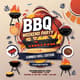 BBQ Weekend Party Flyer & Poster Template - Summer Grill Edition - Vibrant Marketing Template for Seasonal Events and Promotions 5