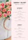Soft Vows Pink & Black Wedding Itinerary - Elegant Wedding Planner for Seamless Event Coordination and Timely Celebrations 3