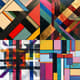 Hard Edge Intersecting Rectangles - Bold Abstract Art for Modern Creative Spaces and Visual Projects 5