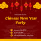 Playful Chinese New Year Party Invitation - Festive Holiday Card Design for Joyful Celebrations and Cultural Gatherings 3