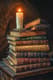 Antique Books Still Life Painting - Classic Timeless Artwork for Art Lovers and Collectors 6
