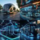 UrbanFlow Modular Transit Pod Concept - Visionary Vehicle & Prop Design for Futuristic Urban Mobility 4