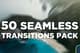50 Seamless Video Transitions Pack - Smooth Cinematic Broadcast Templates for Video Creators and Editors 3