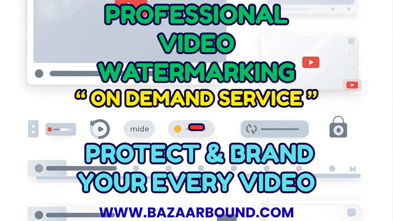 PROFESSIONAL VIDEO WATERMARKING SERVICE – PROTECT & BRAND EVERY VIDEO