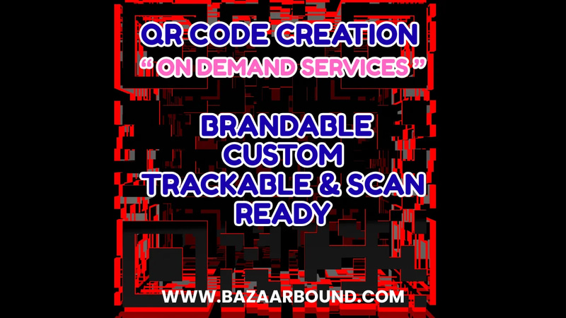 QR CODE CREATION – BRANDABLE, CUSTOM, TRACKABLE & SCAN-READY
