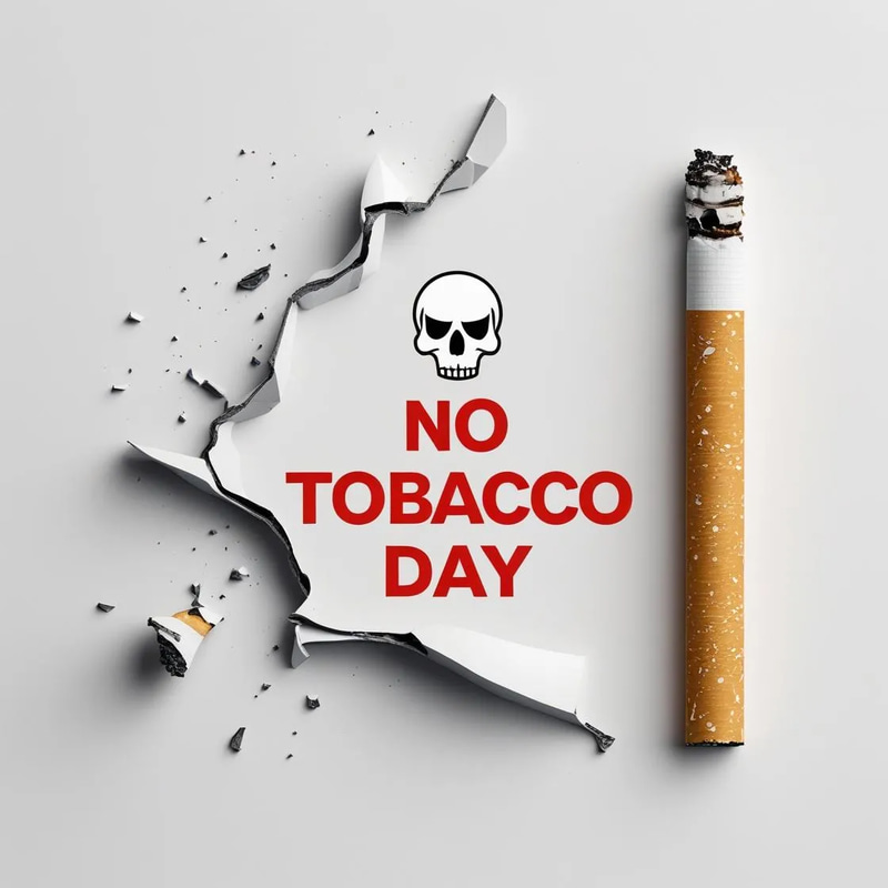 10 No Tobacco Day Awareness Posters - Anti-Smoking PSD Templates - Impactful Health Campaign Designs for Marketers and Advocates