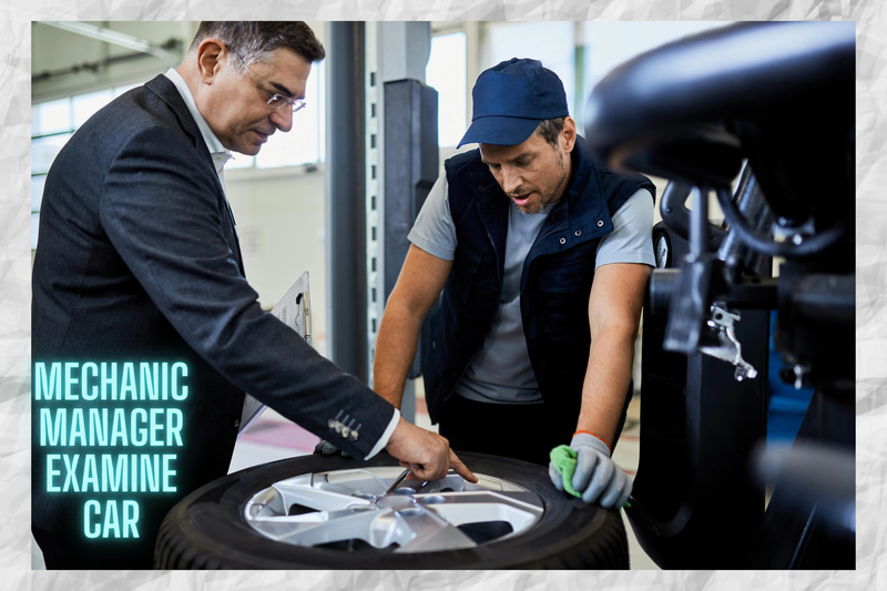 Auto Mechanic Manager Inspection Series - Professional Automotive Stock Photos for Transport & Repair Projects 2025