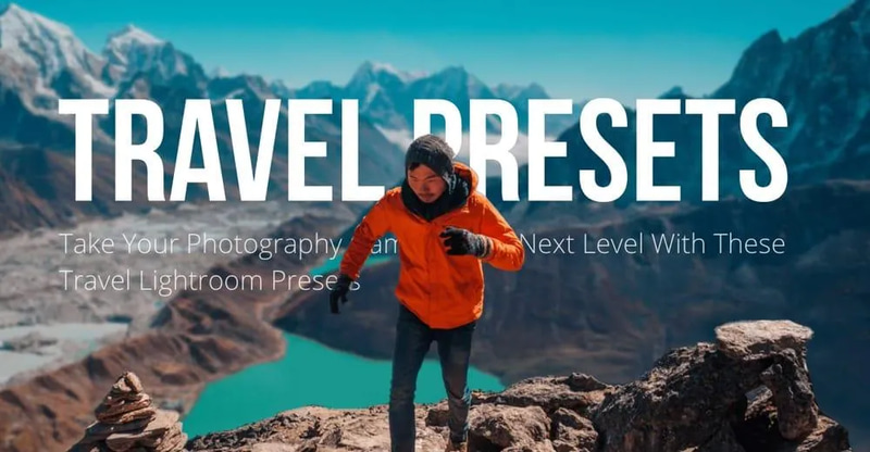 Traveler Lightroom Preset Pack - Cinematic Travel Presets for Photographers and Content Creators