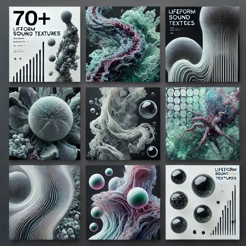 70+ Lifeform Sound Textures - Immersive AI-Enhanced Audio Effects for Creators and Sound Designers