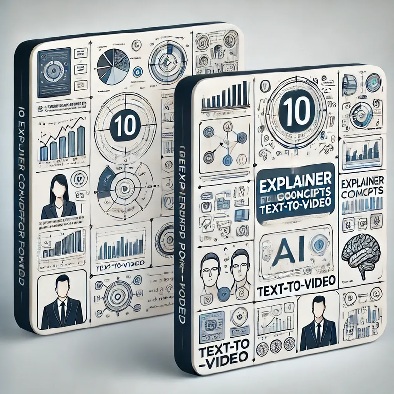 10 Explainer Concepts for AI Text-to-Video - Creative AI Video Prompts for Engaging Explainer Content and Storytelling