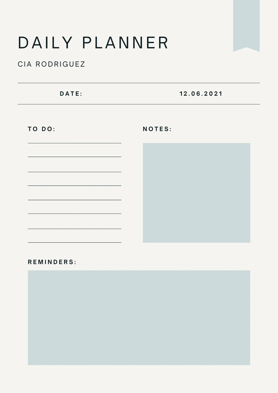 Azure Skies Daily Reminder Notebook - Elegant Planner for Daily, Weekly, and Monthly Organizer Enthusiasts