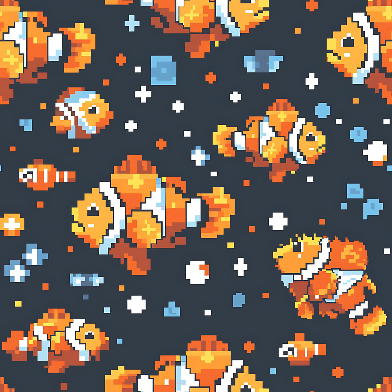 50 Majestic Sea Life Patterns - Aquatic Marine-Themed Seamless Designs for Creative Print and Digital Projects