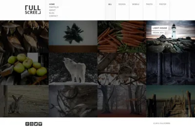 Photography Portfolio Creative Gallery Theme - Modern Drupal Theme for Photographers and Visual Artists