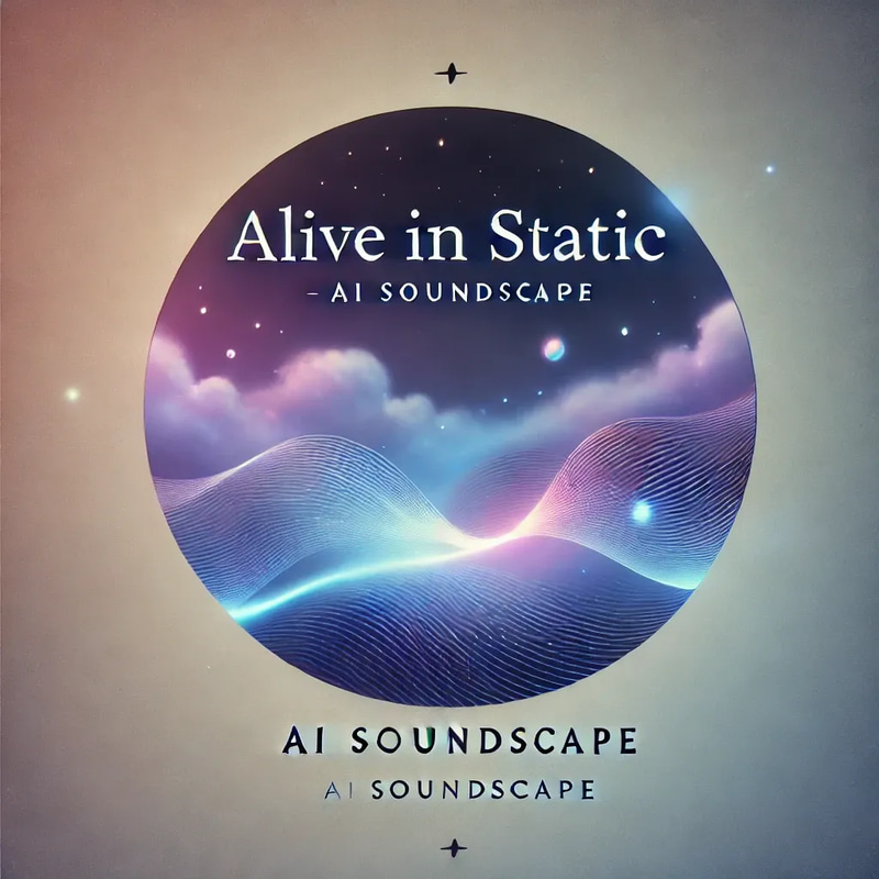 Alive In Static AI Soundscape - Immersive Ambient & Atmospheric AI Music for Creative and Mindful Projects