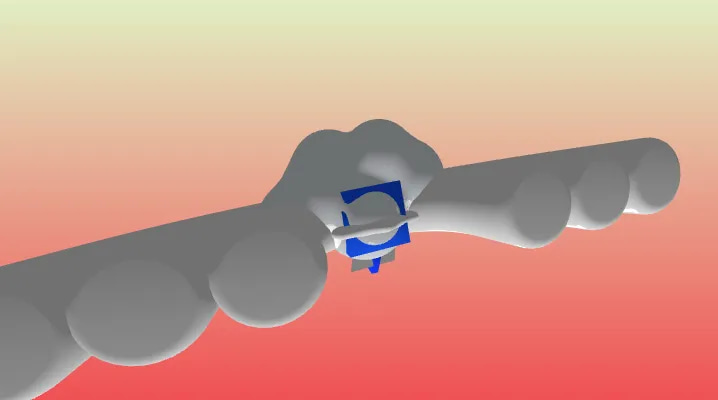 Floating Cloud Abstract Sculpture - Contemporary 3D Printable Art for Designers and Creators