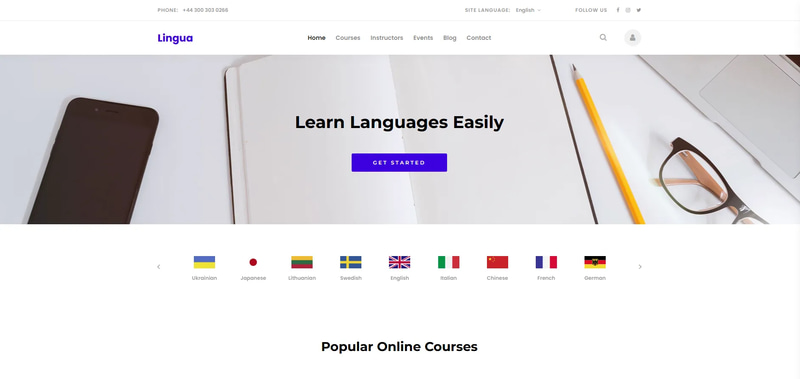 Skillify Course Website Template - Modern Responsive Design for Educators and Online Learning Platforms