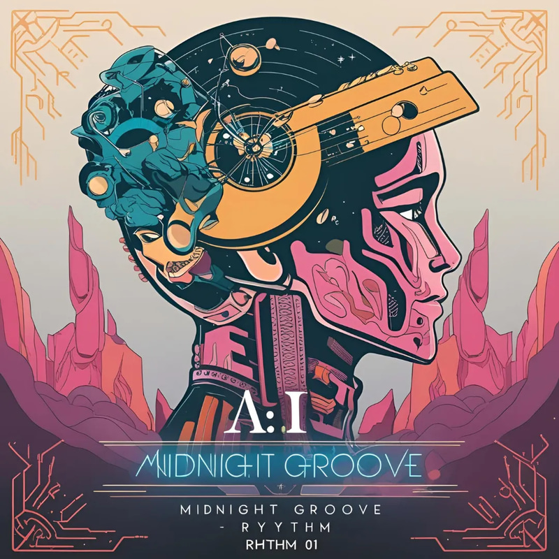 AI Midnight Groove - Rhythm 01 - Immersive Indie Pop AI Music for Creators and Commercial Projects