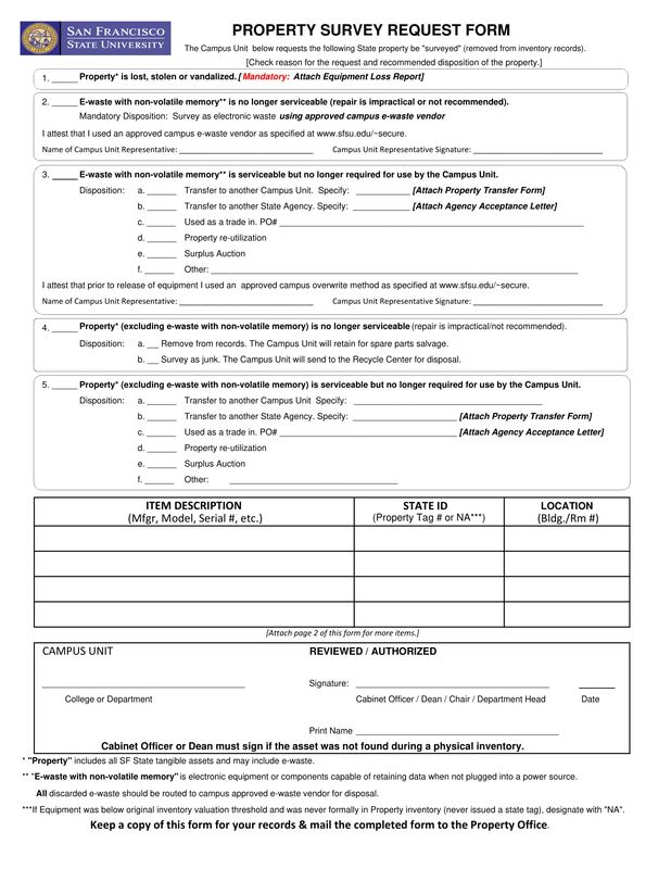 Property Survey Request Form - Streamlined Real Estate Proposal & Survey Templates for Professionals