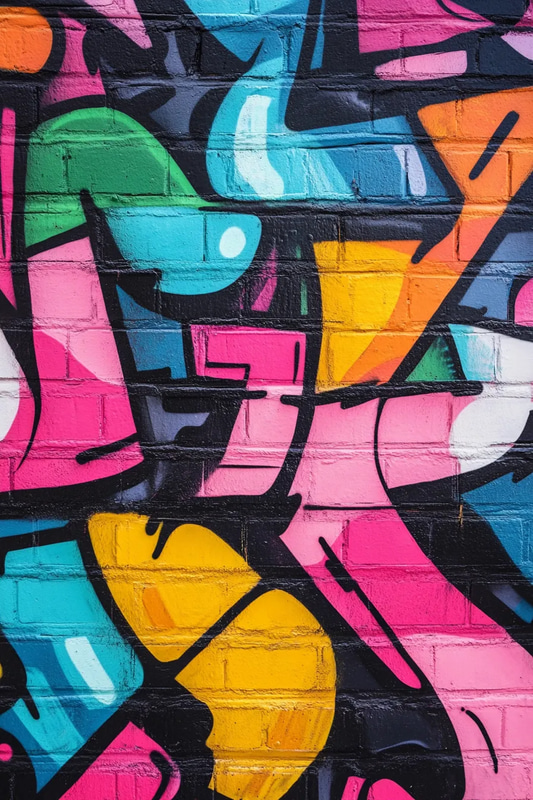 Elaborate Wild Style - Vibrant Urban Graffiti Art for Street Culture and Creative Spaces