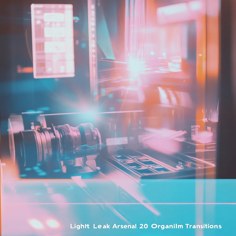 Light Leak Arsenal - 20 Organic Film Transitions - Cinematic Motion Graphics for Filmmakers and Video Creators