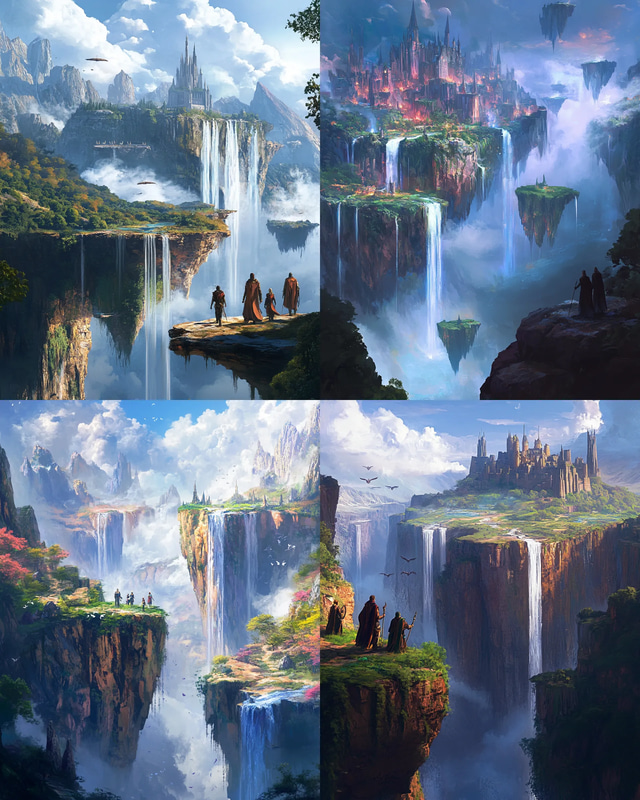 Pathfinders Expedition into the Unknown - Epic Fantasy Art for Immersive Storytelling and Creative Worlds