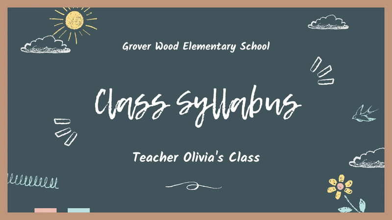Chalkboard Style Class Syllabus Presentation - Professional Educational Templates for Engaging Lesson Plans and Course Materials