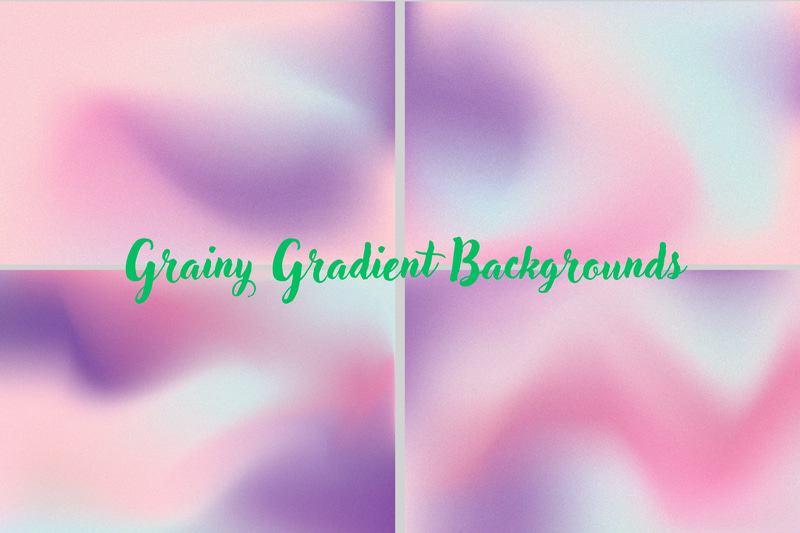 Grainy Gradient Noise Texture Pack - Premium Grain Textures for Photographers and Designers