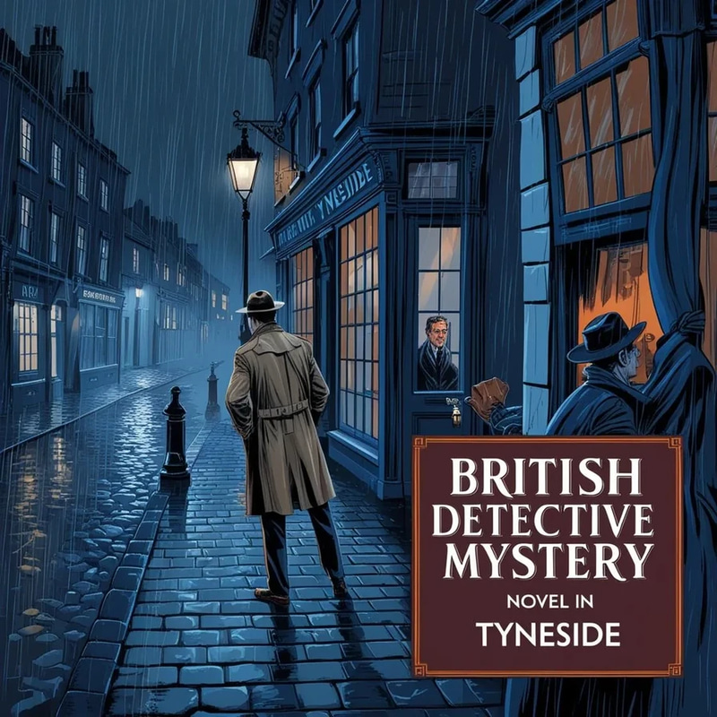 Murder On Tyneside - British Detective Mystery Novel - Immersive Noir Suspense for Mystery Enthusiasts and Thriller Readers