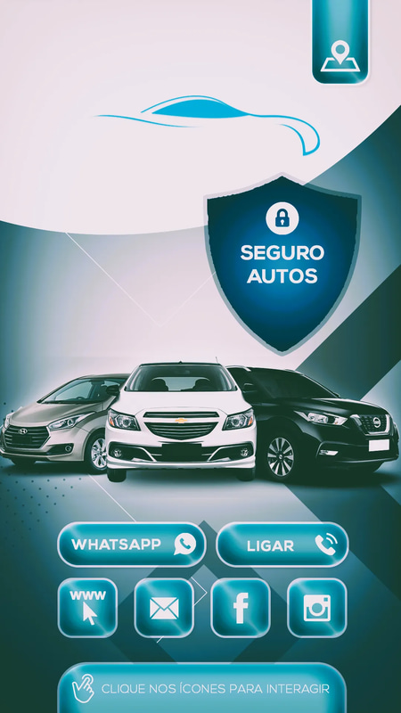 Auto Insurance Digital Card - Editable PSD - Sleek Business Card Templates for Professionals & Agencies