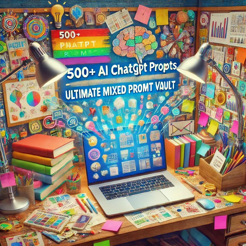 500+ AI ChatGPT Prompts - Ultimate Mixed Prompt Vault for Creators and Innovators