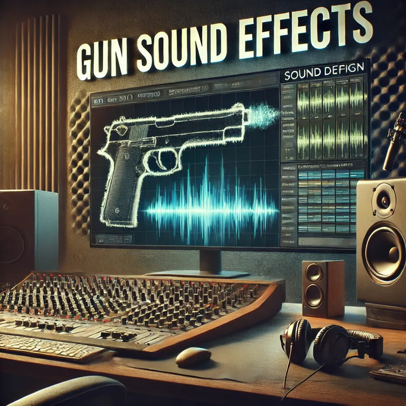 SonicPulse FX Studio Gun Sound Effects - Cinematic Firearm Audio Effects for Filmmakers and Game Developers